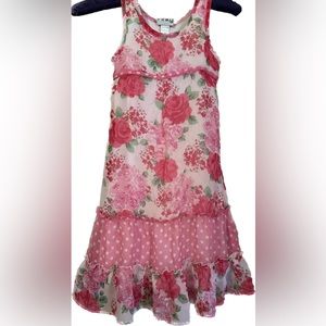 🌸💕 Pinky girls dress